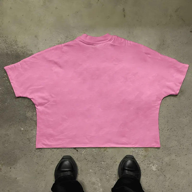 hongfeng offers mens vintage t shirts made from heavyweight 220Gsm cotton for a classic feel.